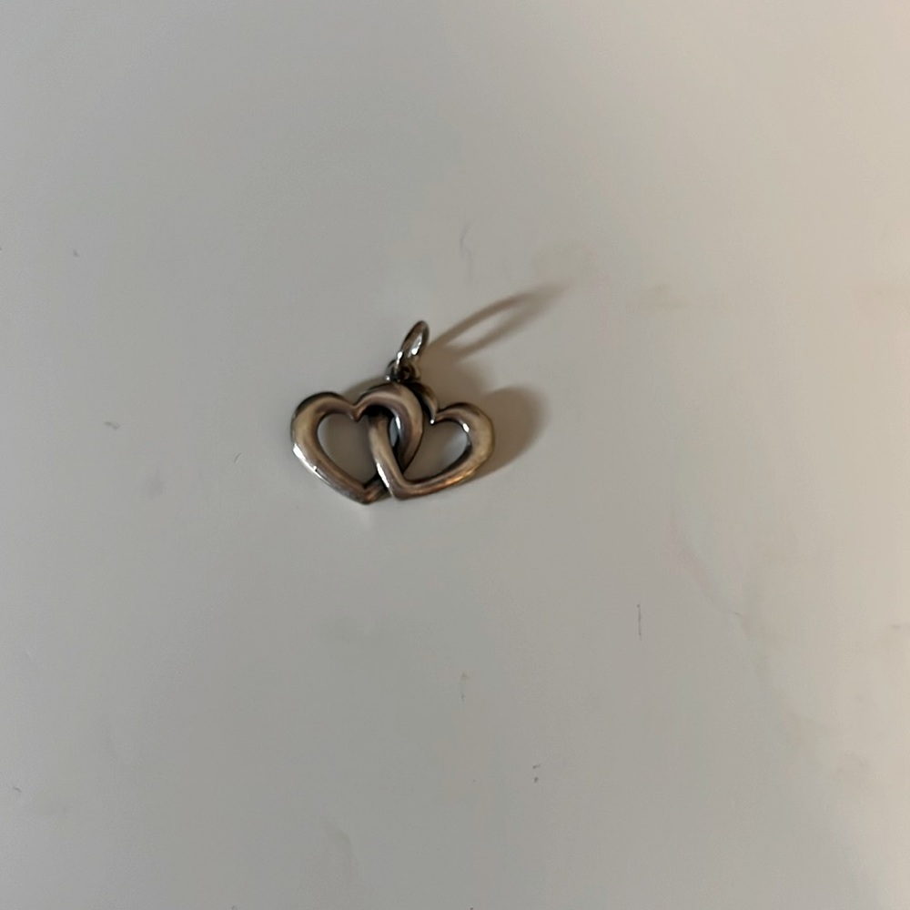 James Avery Double Heart Charm